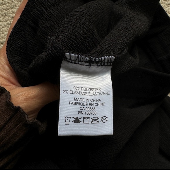 Lightweight high waisted pants with thick band and pockets - Picture 11 of 11